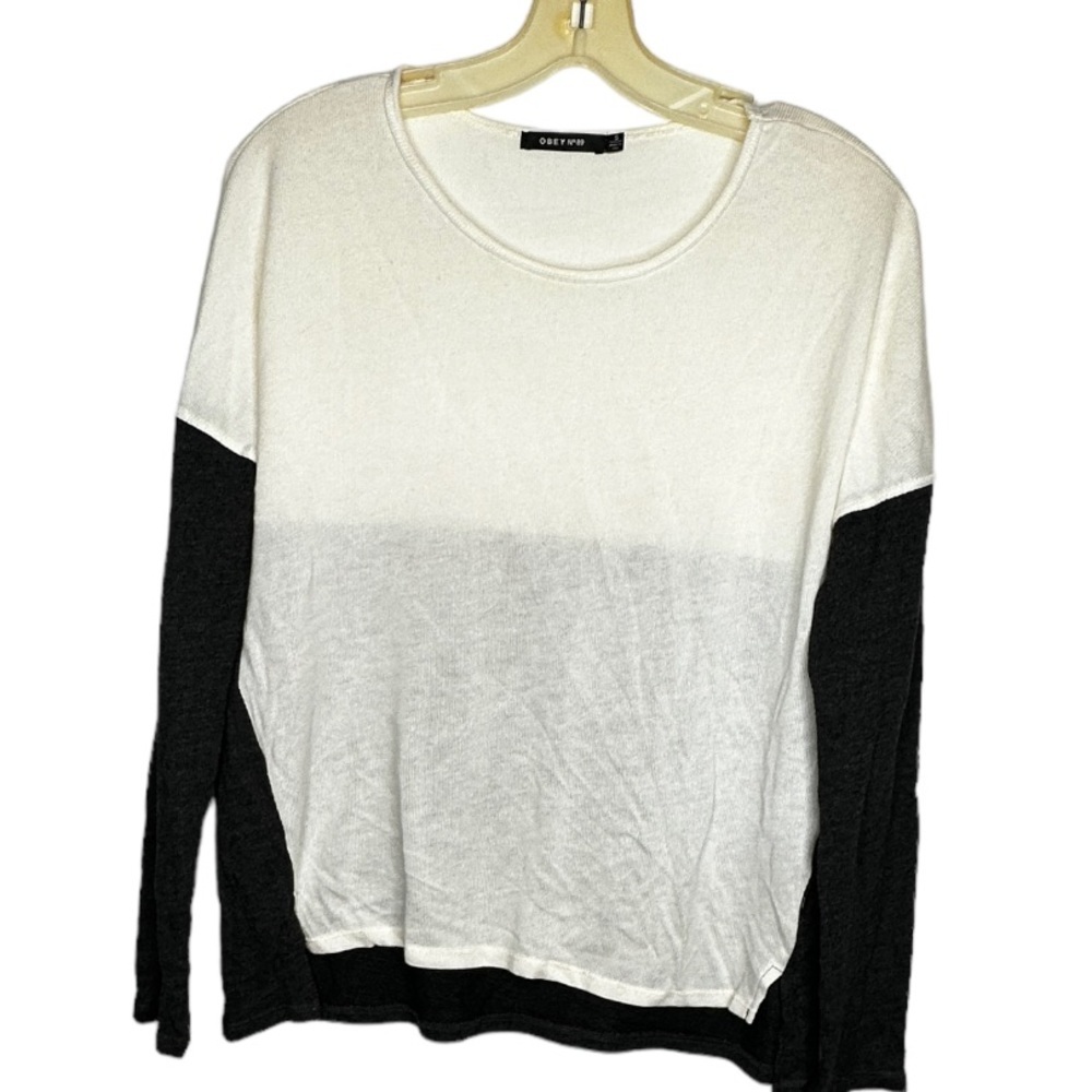 Obey Lightweight‎ Sweater nwot